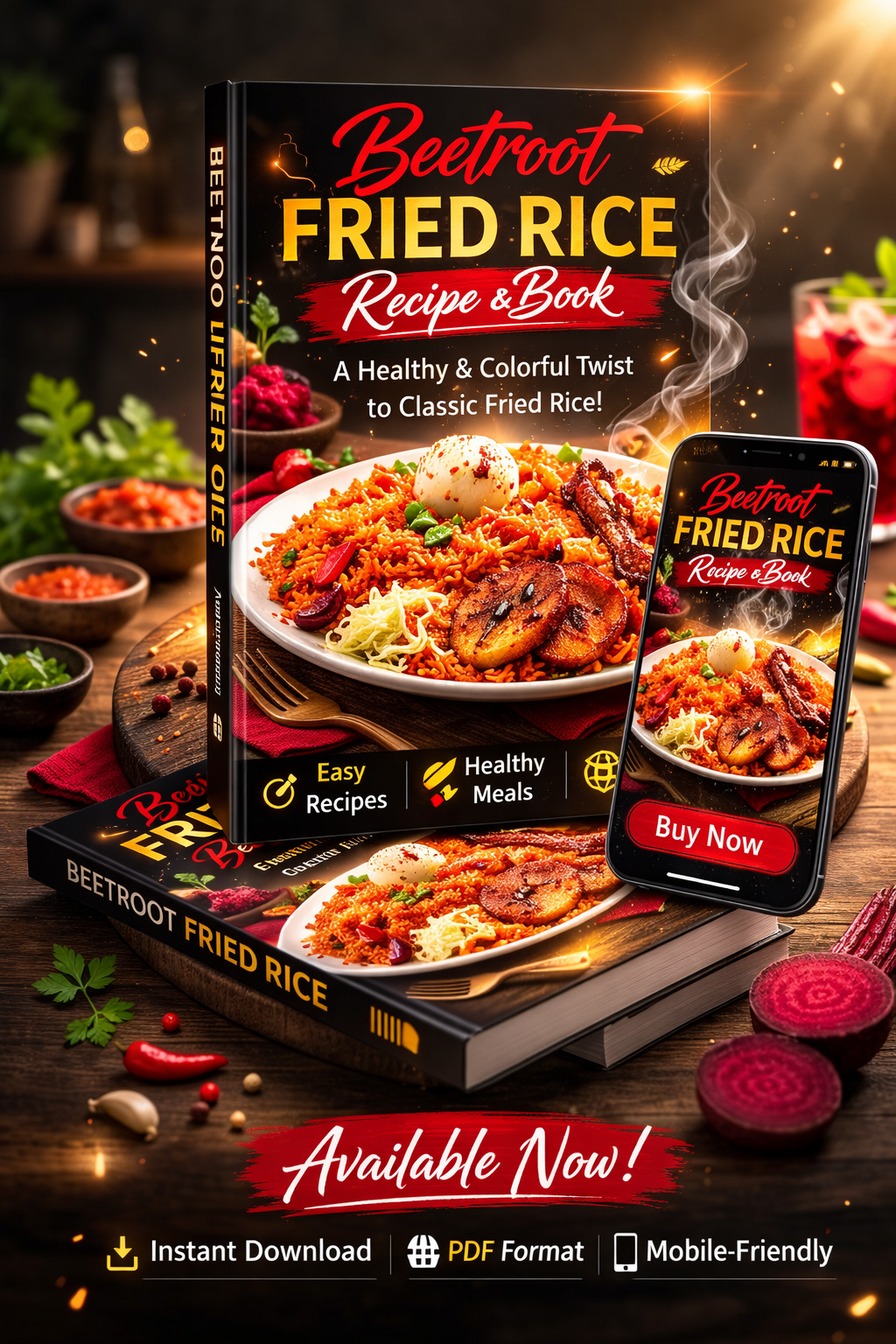Beetroot Fried Rice eBook